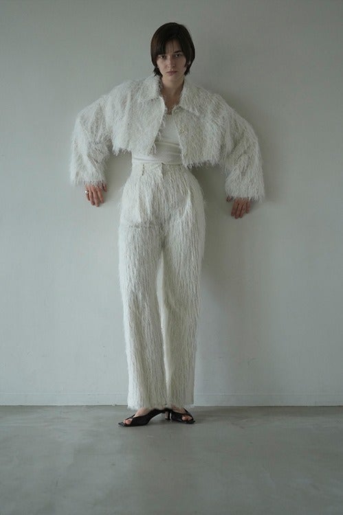 FRINGE SHORT JACKET