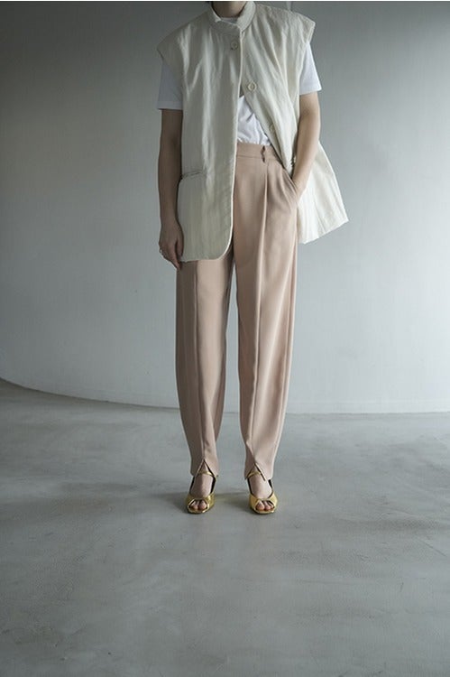 SLIT HEM BALLOON PANTS