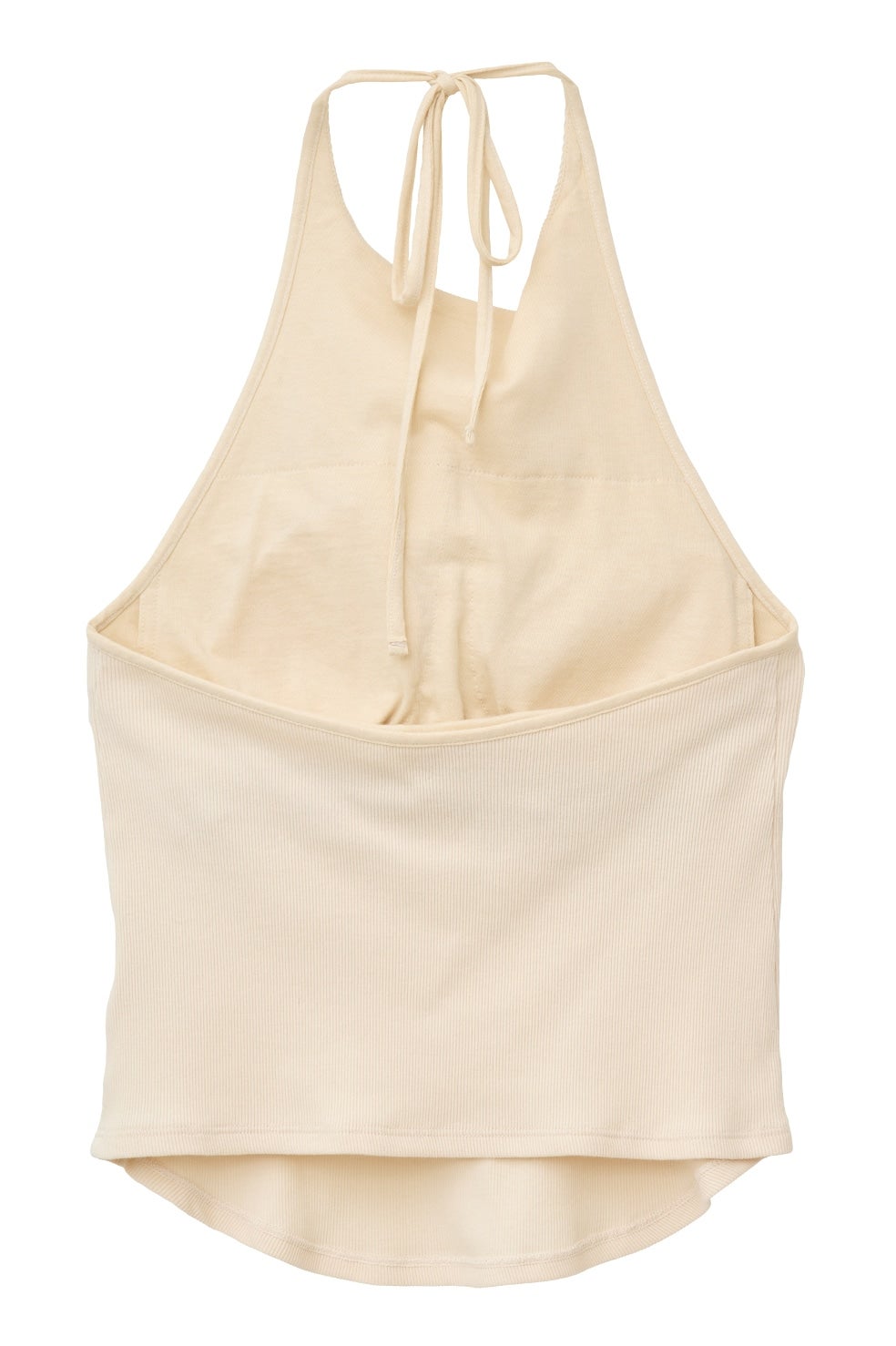 CLANE ホルターネックカップイン　ベージュ　サイズ1 HALTER NECK CUP IN RIB TOPS｜TOPS(トップス)｜CLANE OFFICIAL ONLINE
