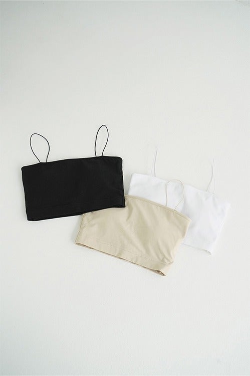 THIN CORD BANDEAU TOPS