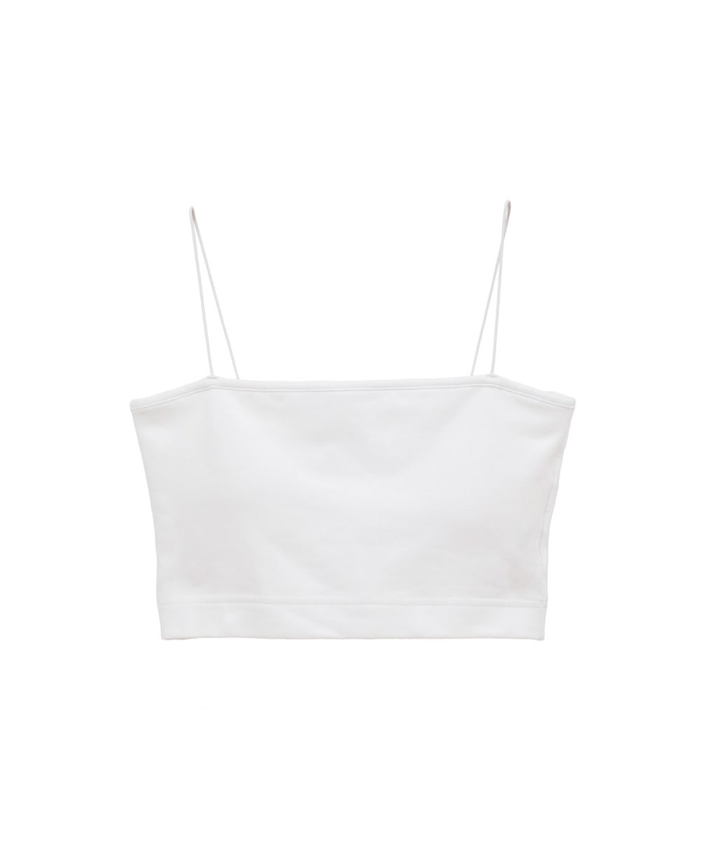 CLANE THIN CORD BANDEAU TOPS ホワイト THIN CORD BANDEAU TOPS｜TOPS(トップス)｜CLANE OFFICIAL ONLINE STORE