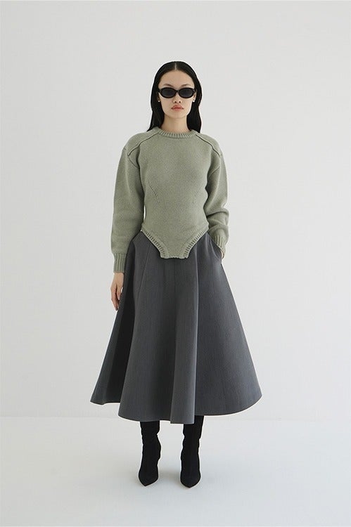 LOW GAUGE BODYSUIT KNIT TOPS