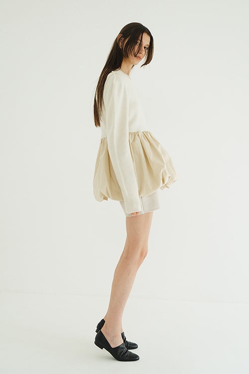 DOCKING POWERSHOULDER KNIT TOPS
