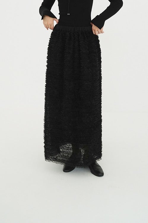 FRILL GATHER DOME SKIRT