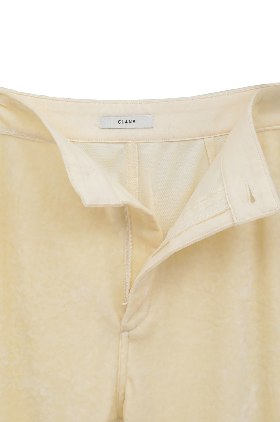 VELOUR CAPRI PANTS｜SKIRT / PANTS(スカート/パンツ)｜CLANE OFFICIAL