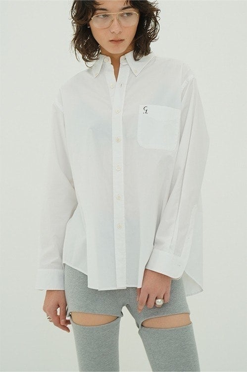 LOGO BUTTON-DOWN BASIC SHIRTS