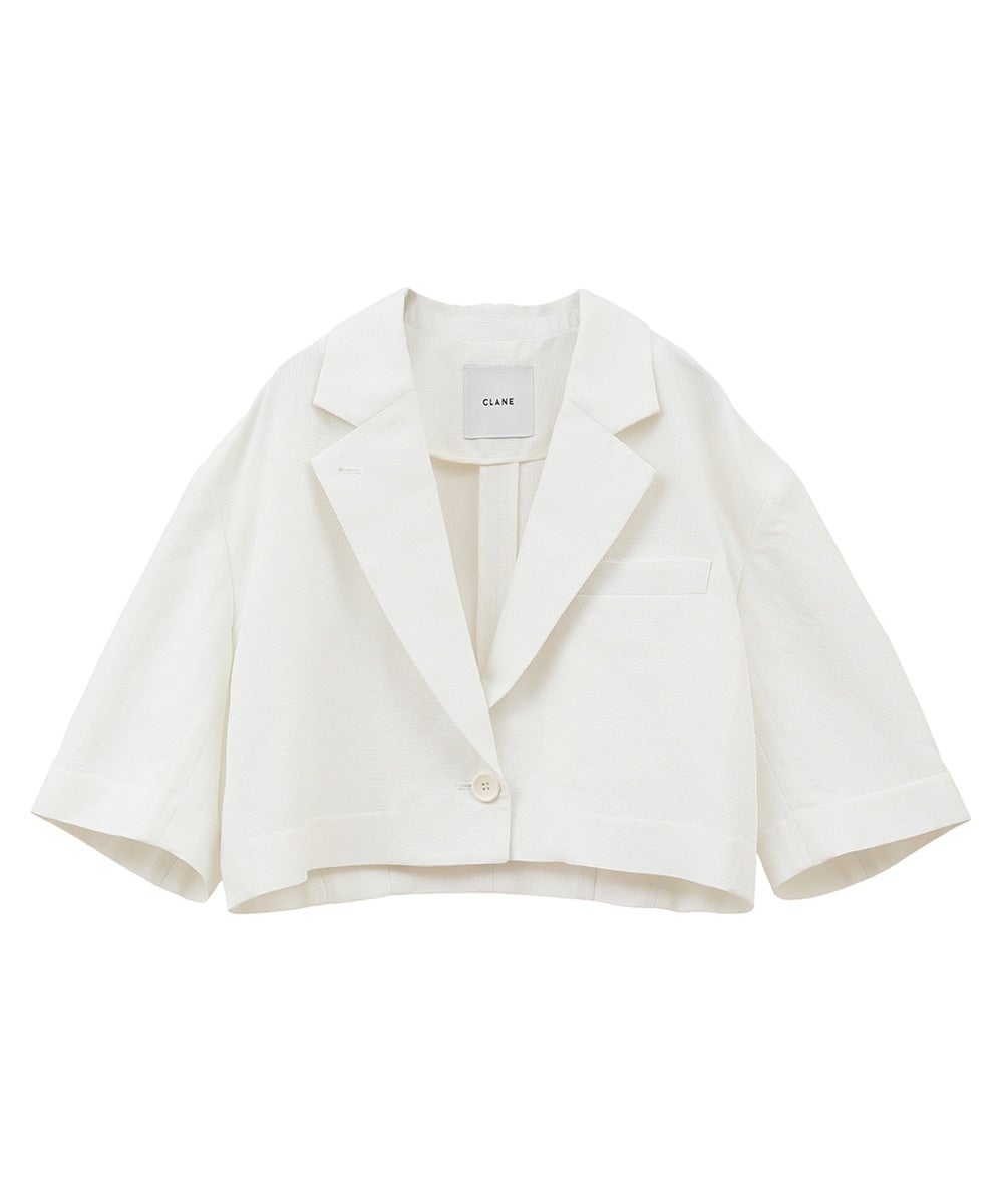 DAD CROPPED TAILORED JACKET