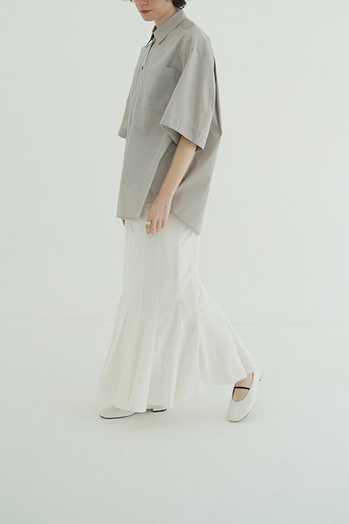 PLEATS MERMAID SKIRT
