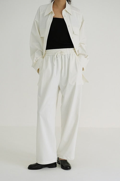 DRAWSTRING HEM RASH GUARD PANTS