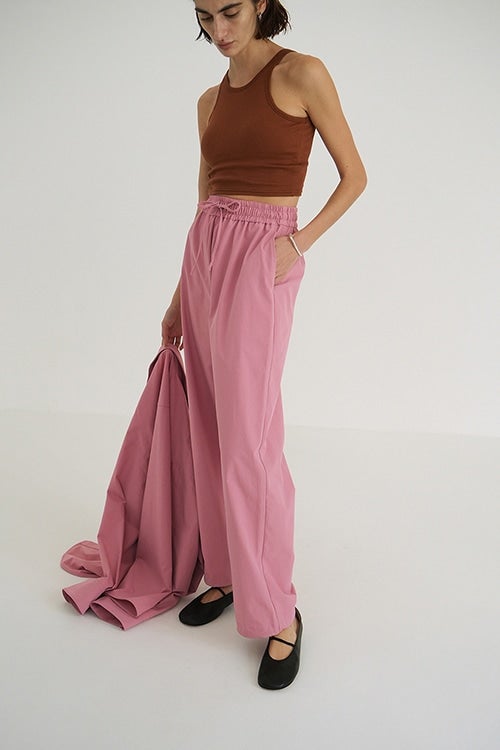 DRAWSTRING HEM RASH GUARD PANTS