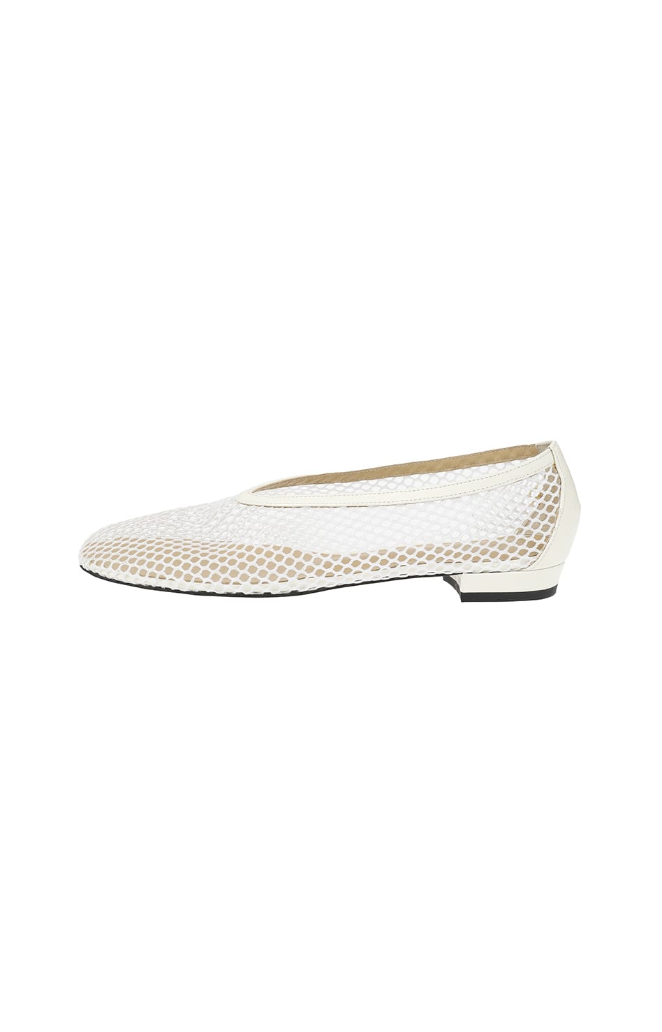 MESH OBLIQUE TOE FLAT SHOES｜BAG / SHOES(バッグ/シューズ)｜CLANE