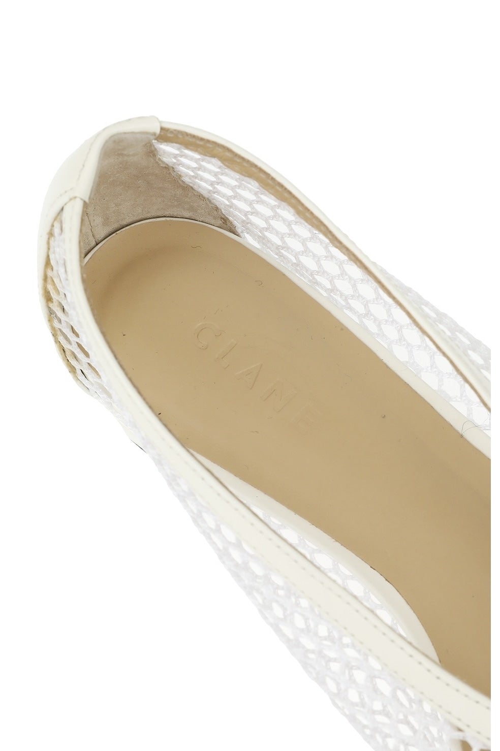 MESH OBLIQUE TOE FLAT SHOES｜BAG / SHOES(バッグ/シューズ)｜CLANE