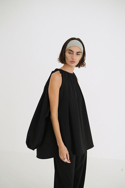 2WAY GATHER RASH GUARD BLOUSE