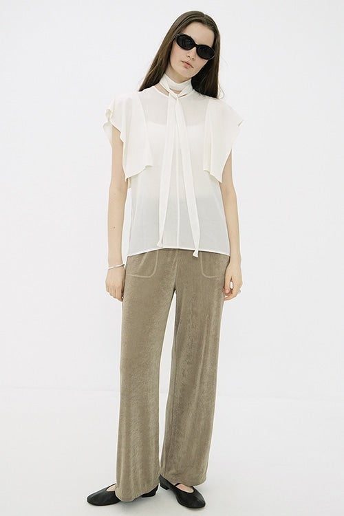 SQUARE SLEEVE BLOUSE