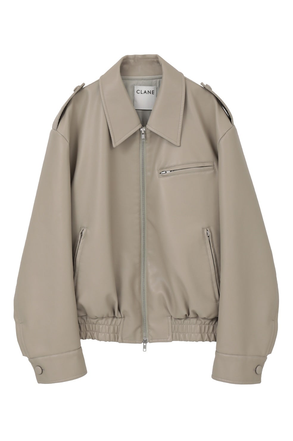 BULKY LINE SINGLE LEATHER JACKET｜OUTER(アウター)｜CLANE OFFICIAL