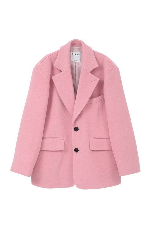 KIM YOU JUNG×CLANE OVER SHOULDER TAILORED JACKET