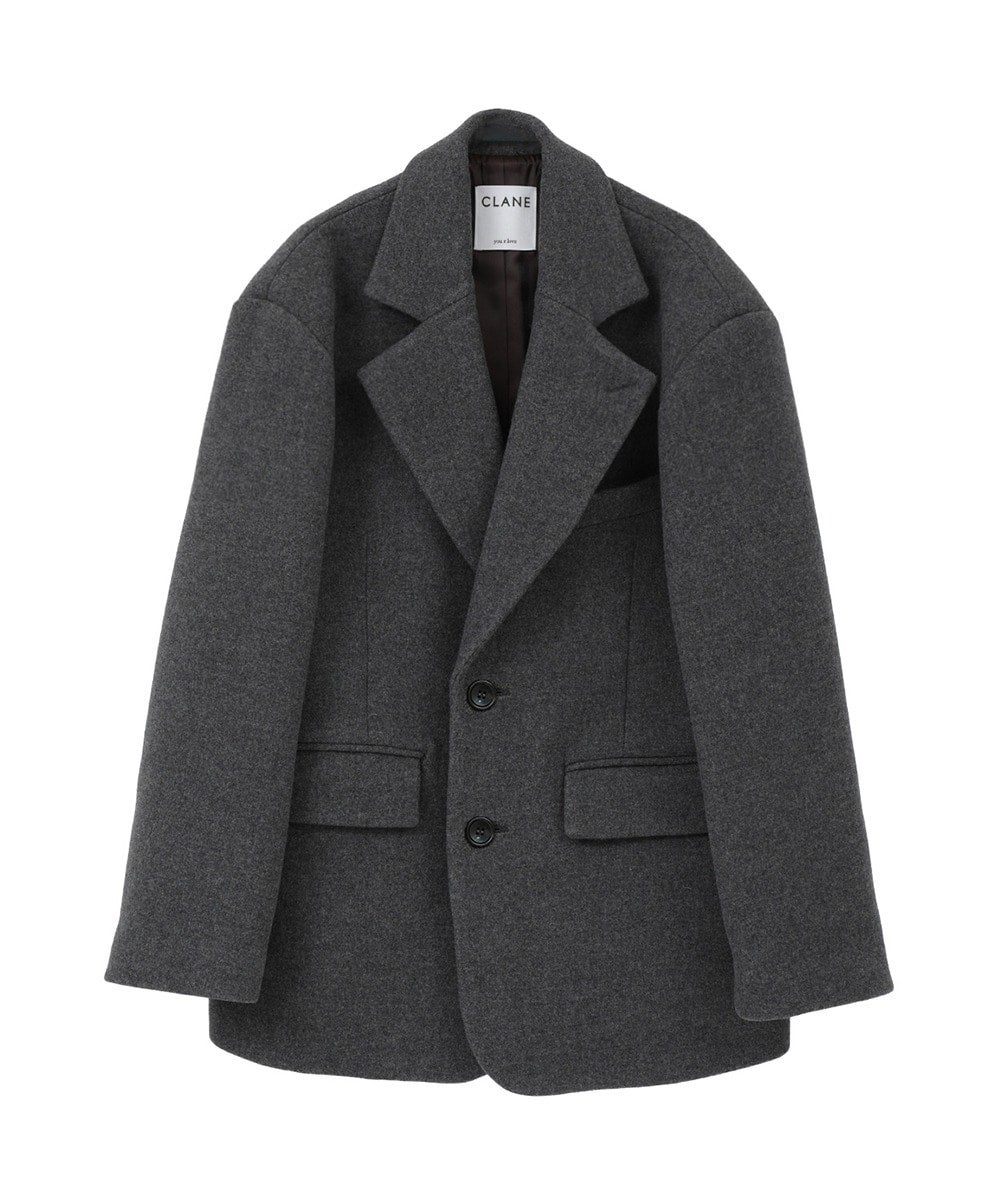 KIM YOU JUNG&times;CLANE OVER SHOULDER TAILORED JACKET