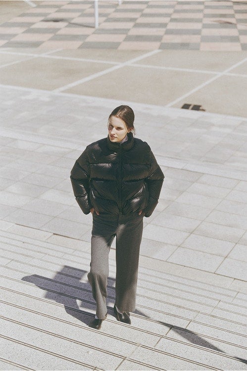 CLANE×phenix STAND COLLAR DOWN JACKET