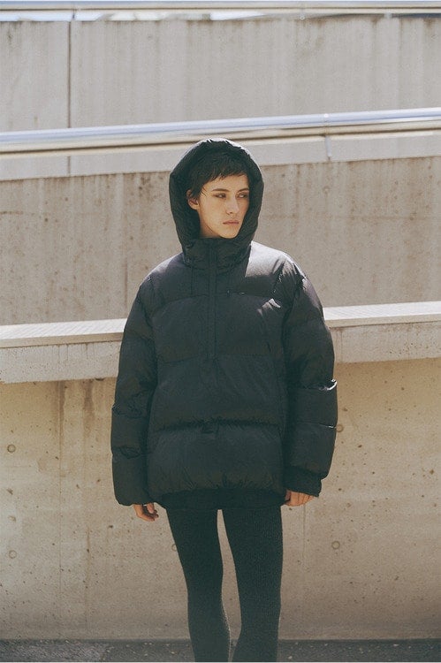 CLANE×phenix PULLOVER HOODED DOWN JACKET