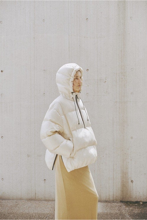 CLANE×phenix PULLOVER HOODED DOWN JACKET