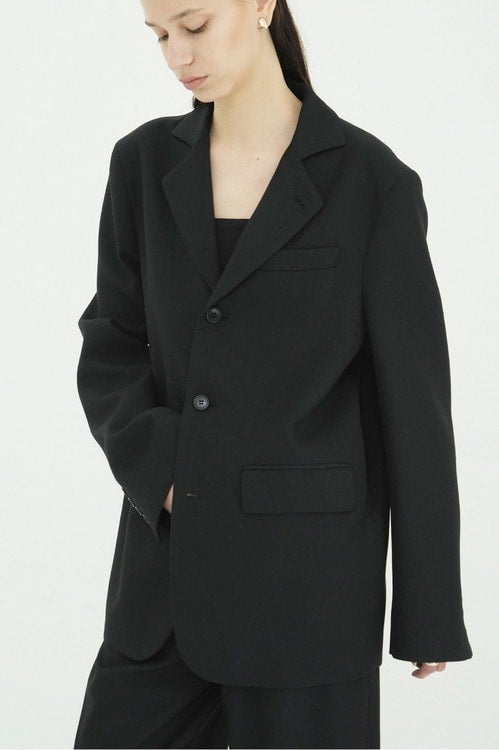 HERRINGBONE TAILORED JACKET