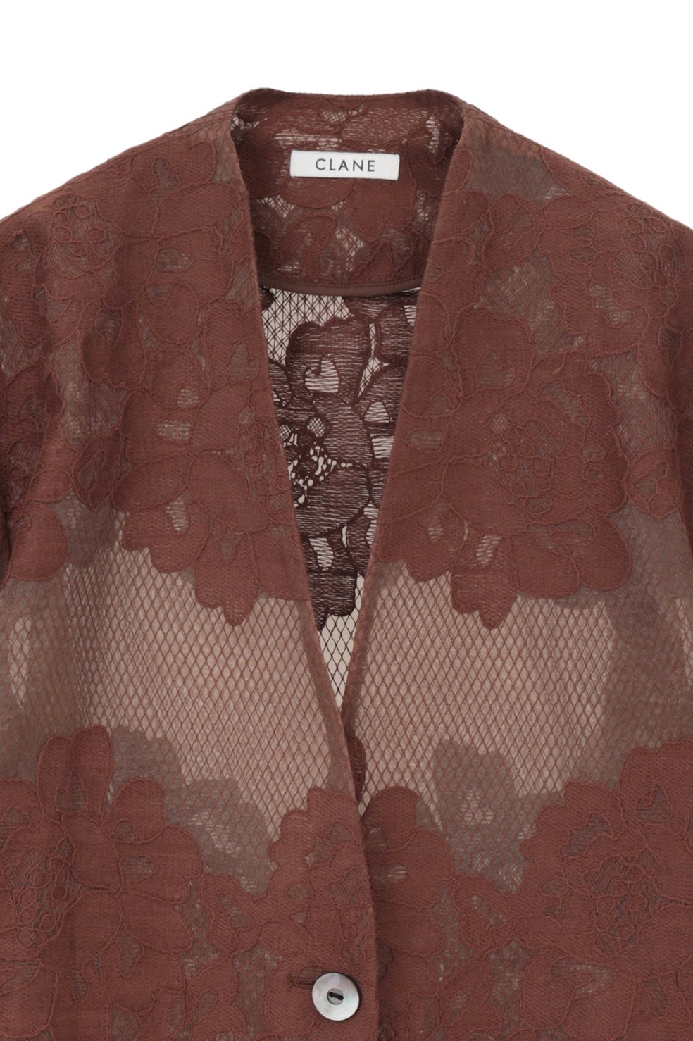 FLOWER LACE WIDE SHIRT JACKET｜OUTER(アウター)｜CLANE OFFICIAL