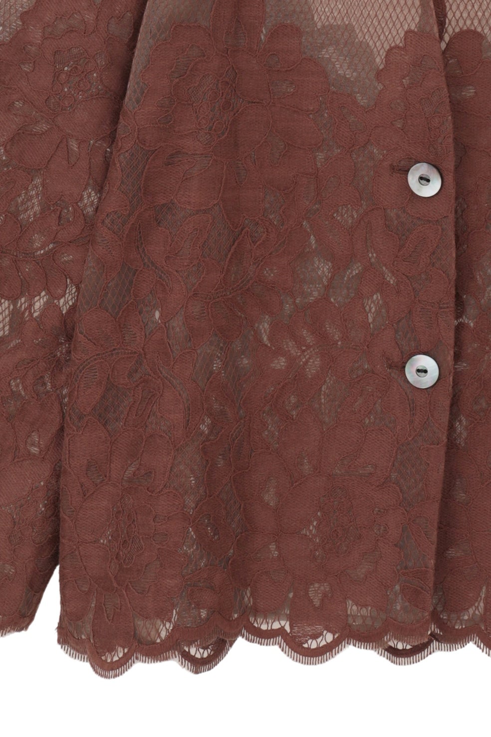FLOWER LACE WIDE SHIRT JACKET｜OUTER(アウター)｜CLANE OFFICIAL