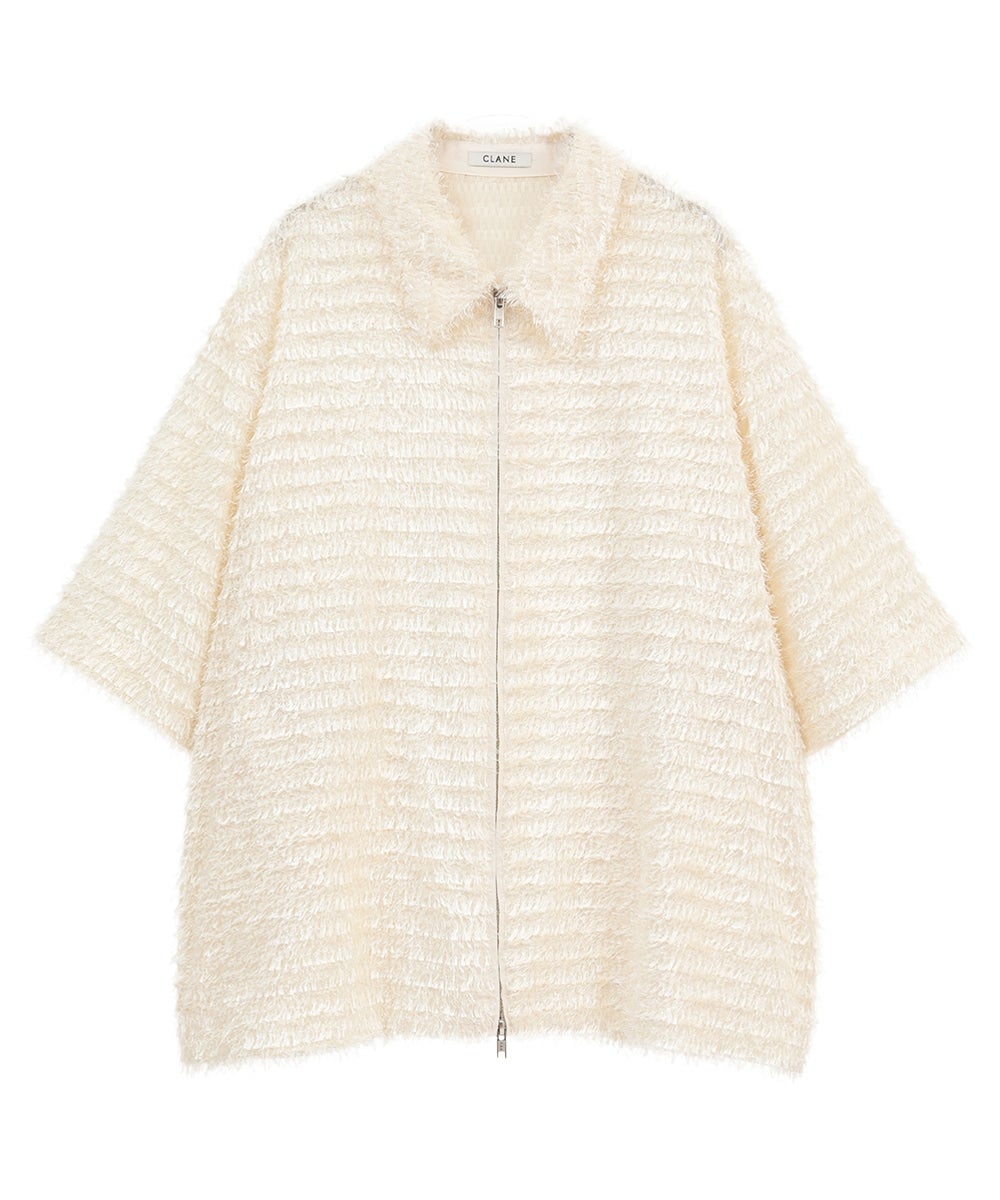 FEATHER H/S OVER ZIP SHIRT