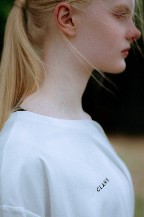CLANE×MIZUNO QUICK DRY COTTON LOGO L/S T-SHIRT