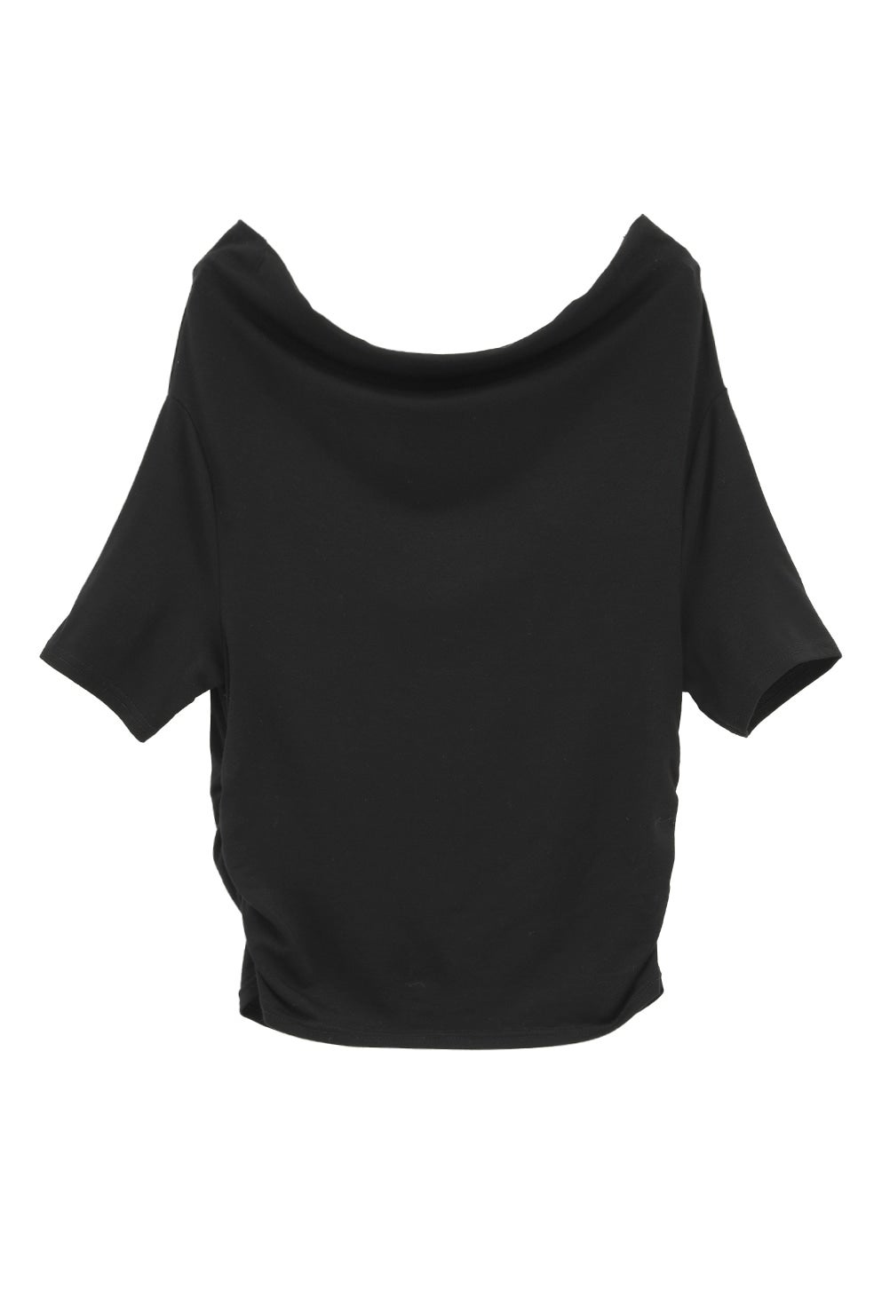 DRAPED OFF SHOULDER H/S TOPS｜TOPS(トップス)｜CLANE OFFICIAL