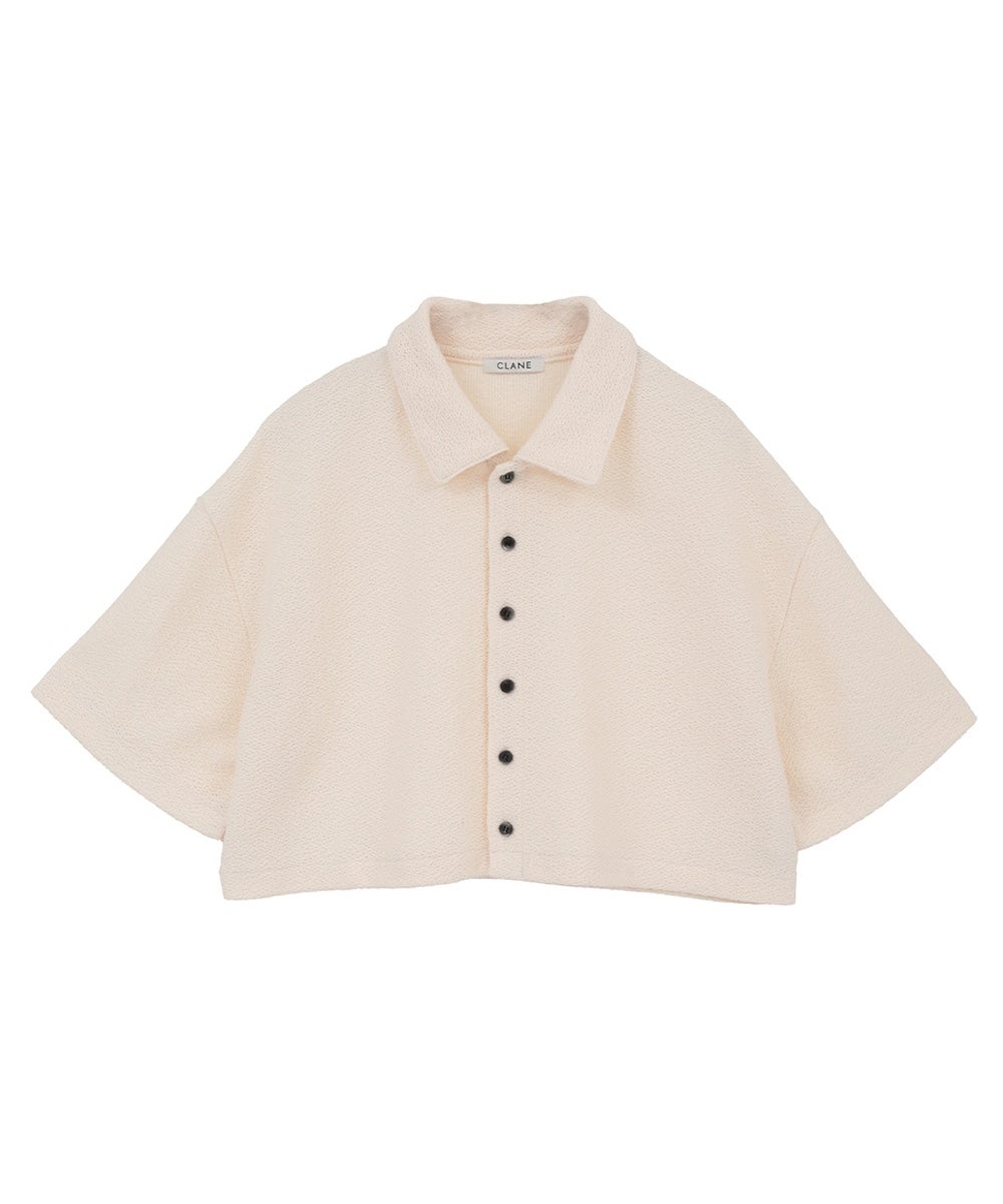 CRISP CROPPED POLO TOPS｜TOPS(トップス)｜CLANE OFFICIAL ONLINE STORE