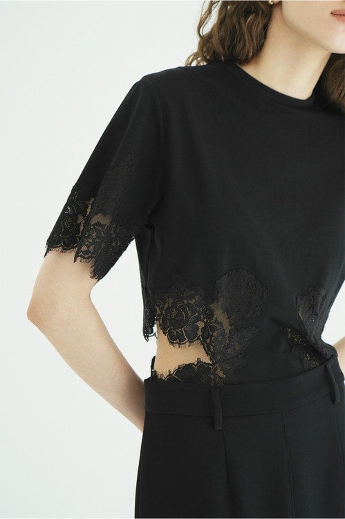 SIDE LACE CUT OUT BODYSUITS