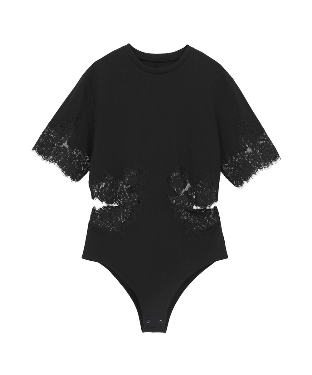 SIDE LACE CUT OUT BODYSUITS｜TOPS(トップス)｜CLANE OFFICIAL ONLINE