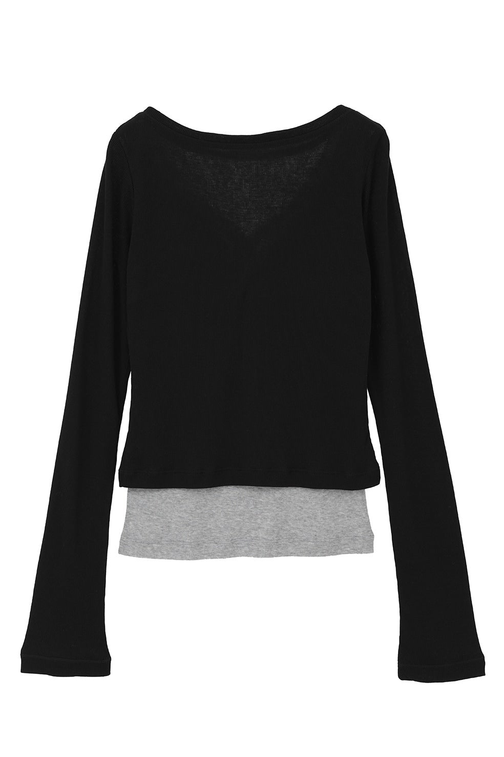 CURVED NECK LAYERED SET TOPS｜TOPS(トップス)｜CLANE OFFICIAL