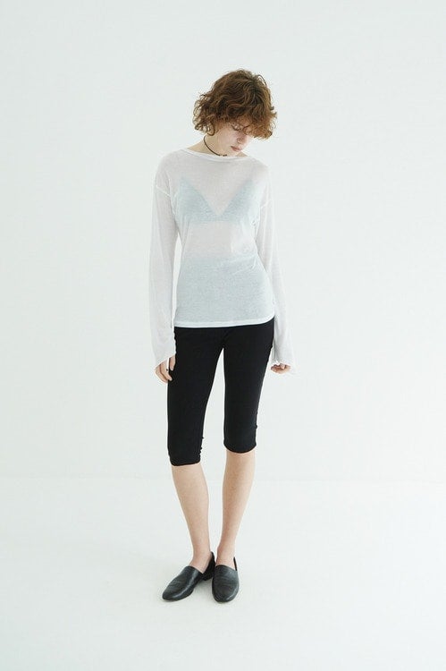 SHEER LOOSE CUT TOPS