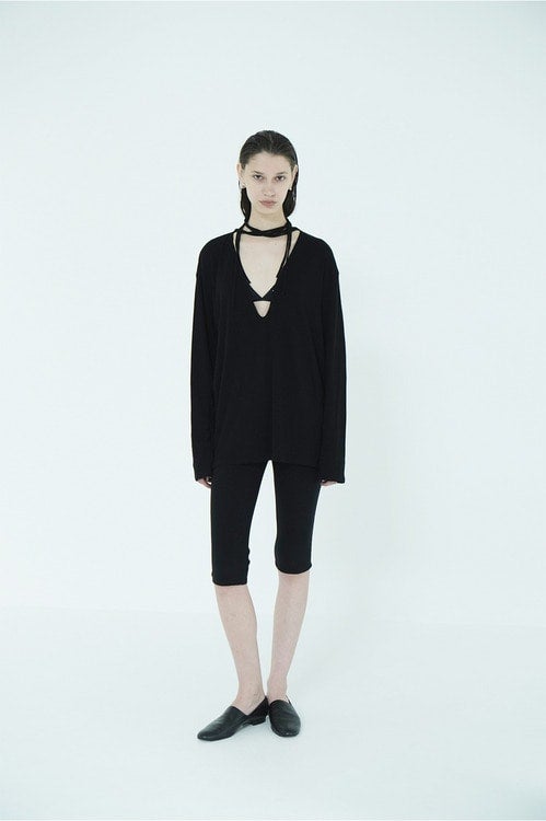 DRAWSTRING LOOSE CUT TOPS