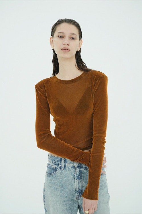FLOCKY FORM TIGHT TOPS