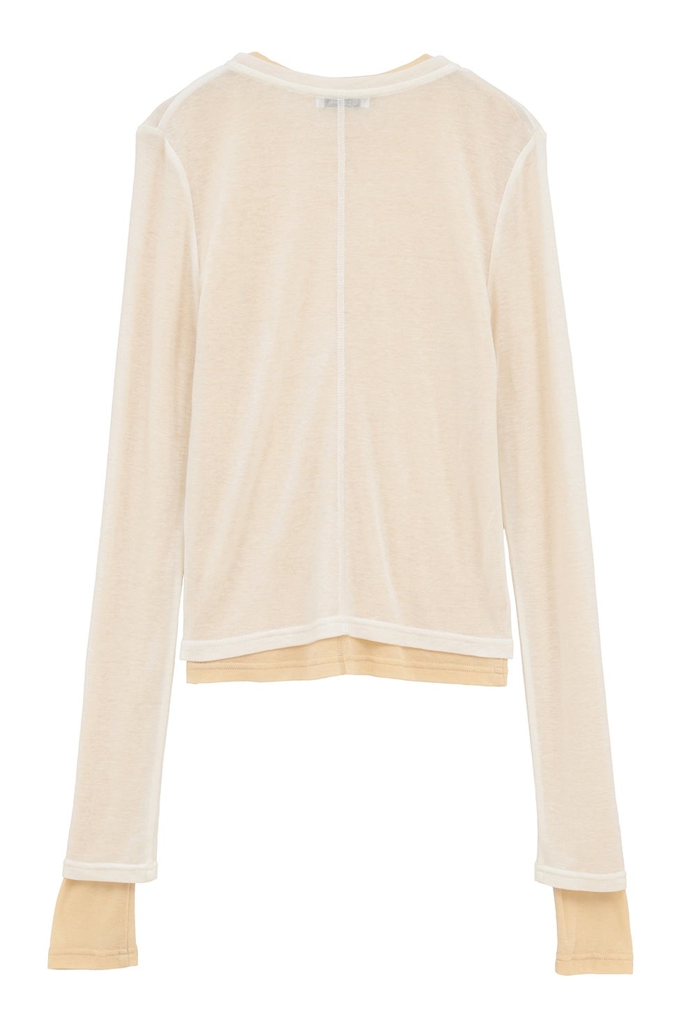SOFT SHEER LAYERED TOPS｜TOPS(トップス)｜CLANE OFFICIAL ONLINE STORE