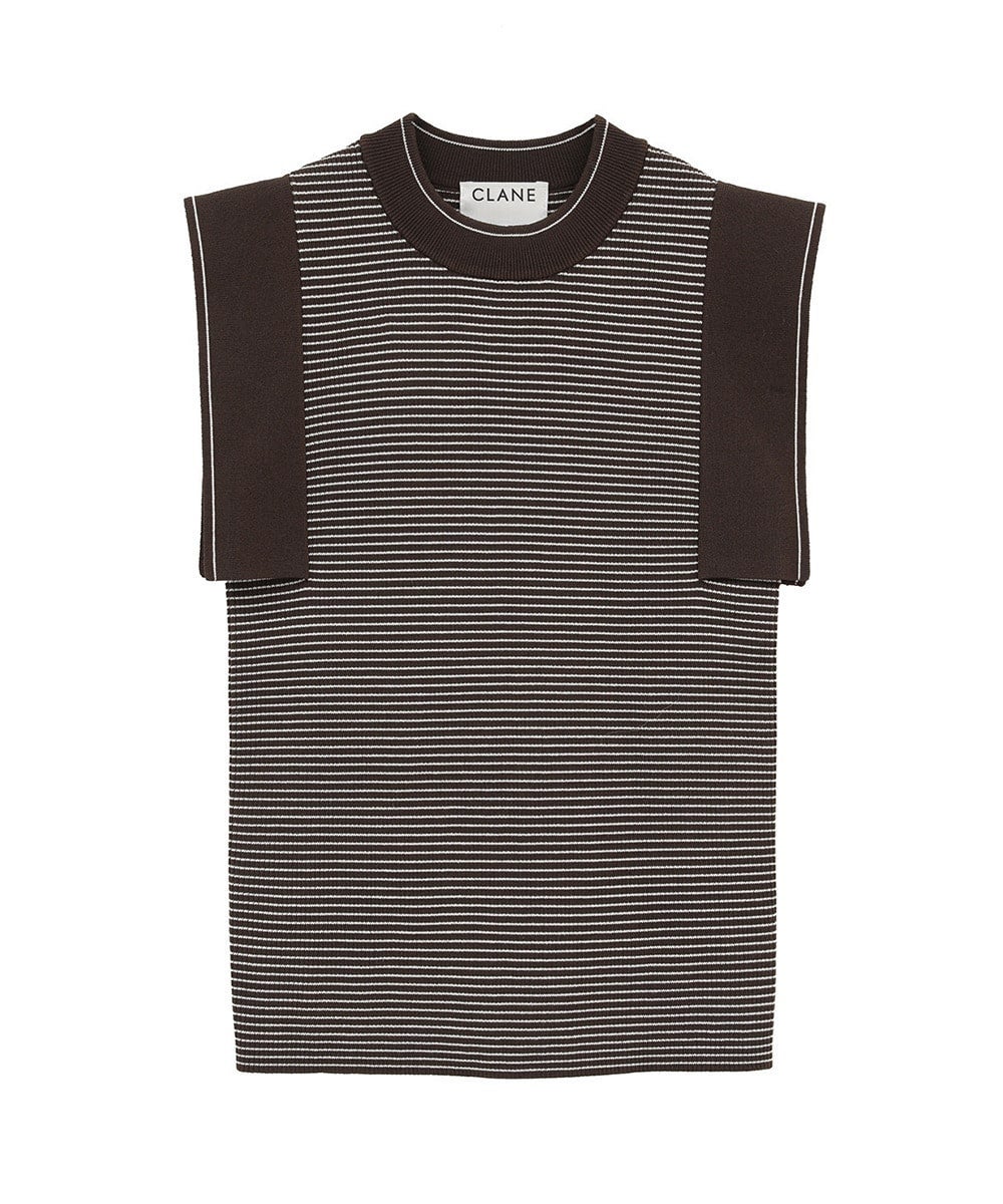 SQUARE SLEEVE KNIT TOPS｜TOPS(トップス)｜CLANE OFFICIAL ONLINE STORE