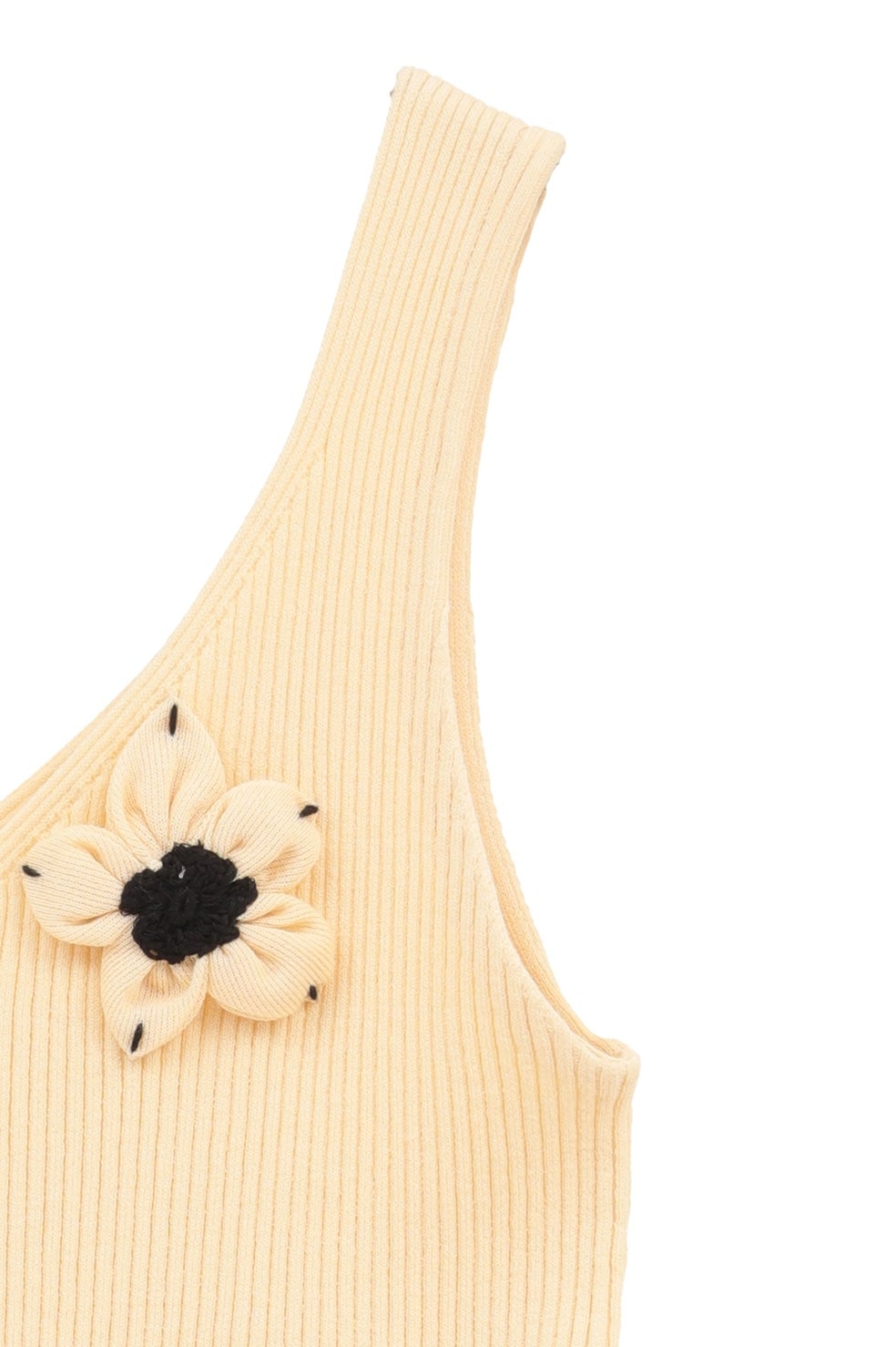 FLOWER MOTIF CAMI KNIT TOPS｜TOPS(トップス)｜CLANE OFFICIAL ONLINE
