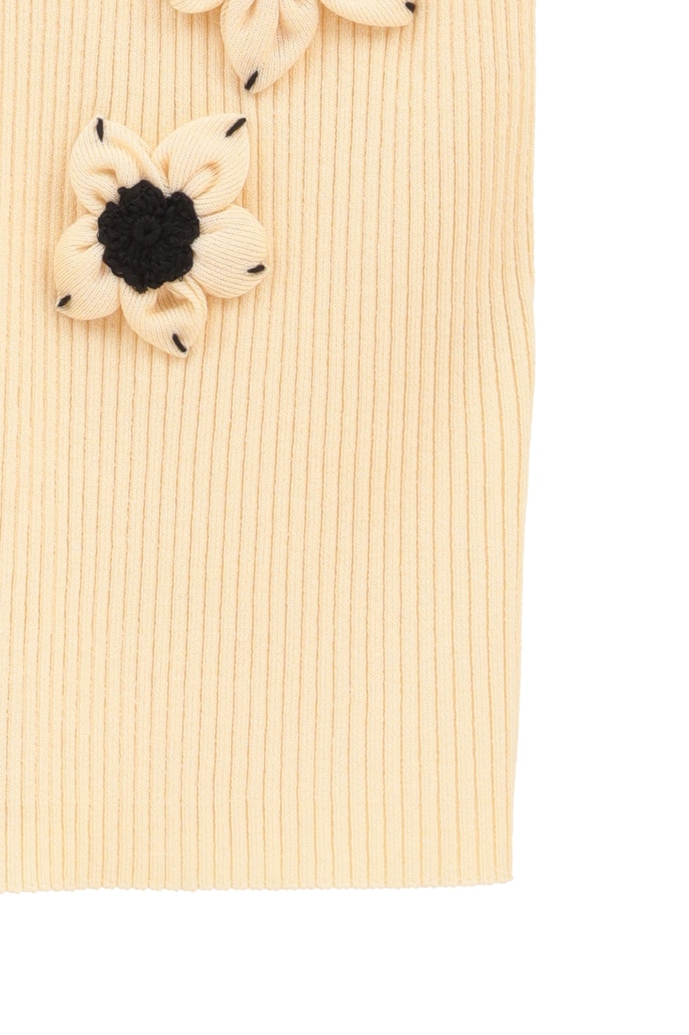 FLOWER MOTIF CAMI KNIT TOPS｜TOPS(トップス)｜CLANE OFFICIAL ONLINE