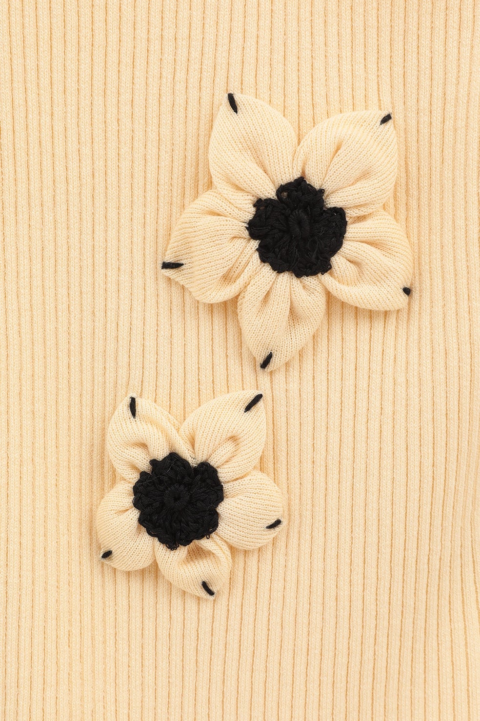 FLOWER MOTIF CAMI KNIT TOPS｜TOPS(トップス)｜CLANE OFFICIAL ONLINE