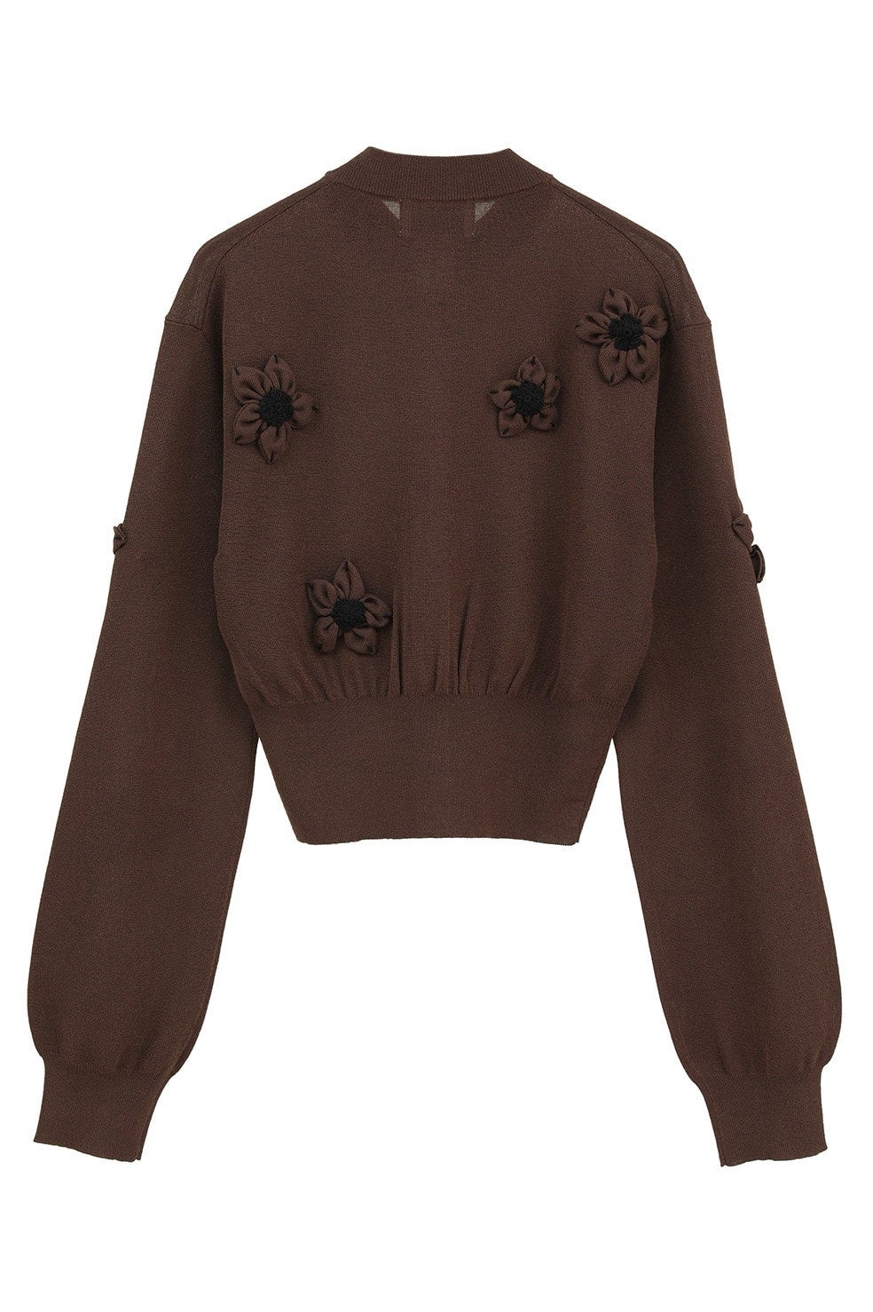 FLOWER MOTIF KNIT CARDIGAN｜TOPS(トップス)｜CLANE OFFICIAL ONLINE