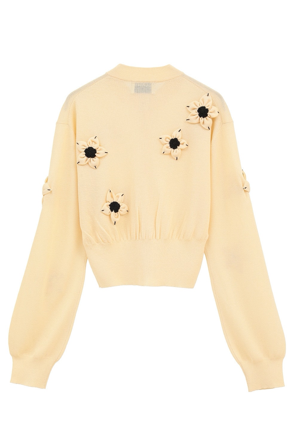 FLOWER MOTIF KNIT CARDIGAN｜TOPS(トップス)｜CLANE OFFICIAL ONLINE