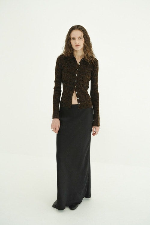 COMPACT RIB KNIT SHIRTS