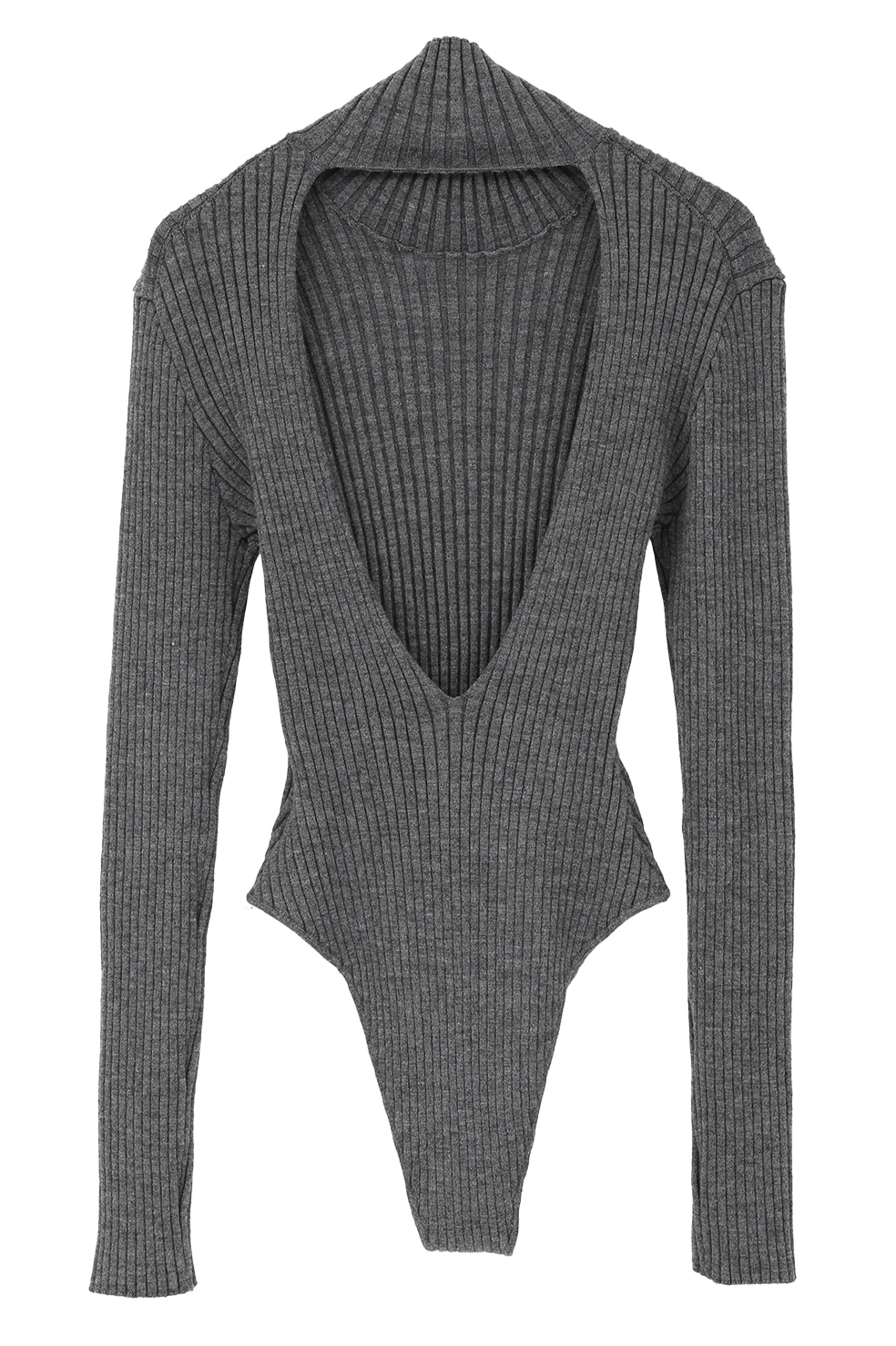 BACK OPEN KNIT BODYSUIT｜TOPS(トップス)｜CLANE OFFICIAL ONLINE STORE
