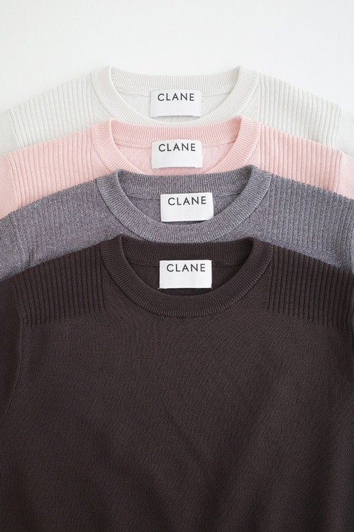 BASIC COMPACT KNIT TOPS