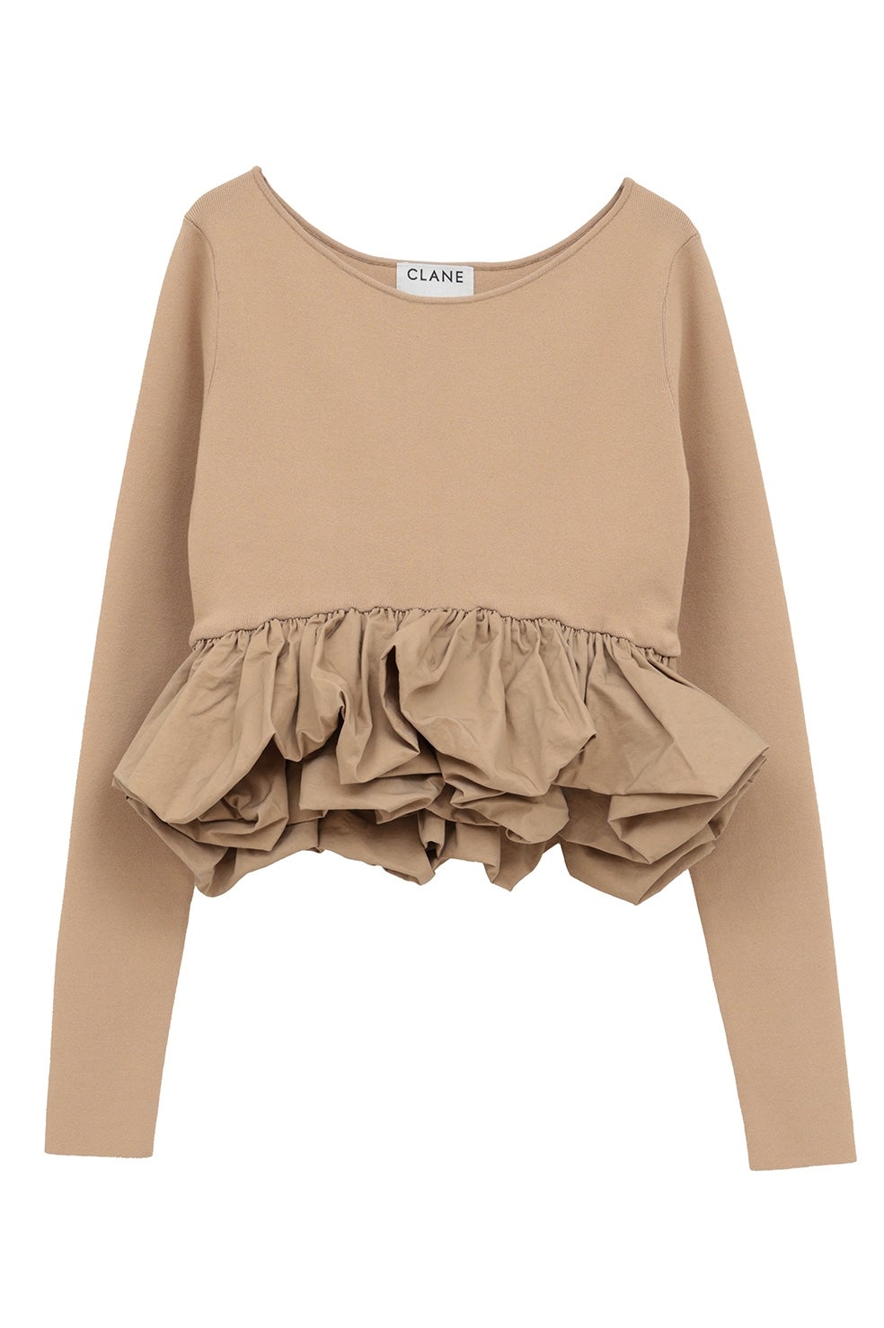 トップス CLANE W BALLOON SHORT KNIT TOPS W BALLOON SHORT KNIT TOPS｜TOPS(トップス)｜CLANE OFFICIAL ONLINE STORE