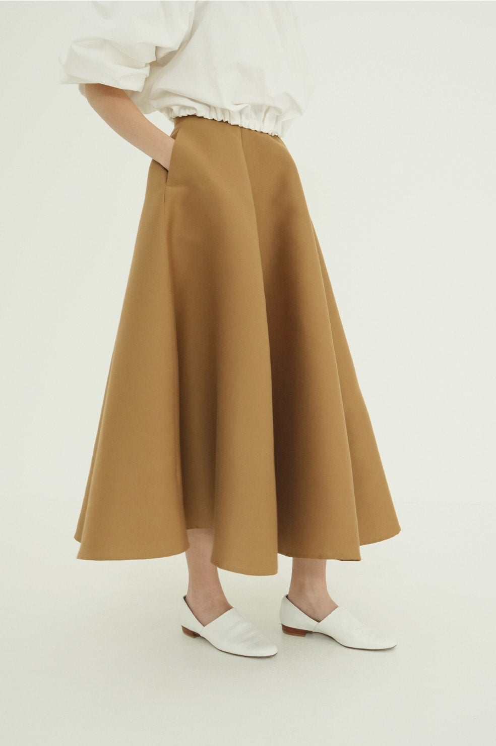 VOLUME FLARE SKIRT｜SKIRT / PANTS(スカート/パンツ)｜CLANE OFFICIAL