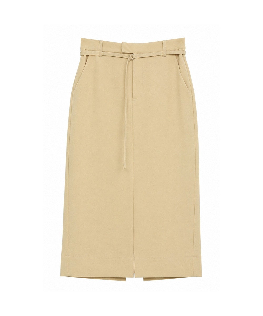 LOW WAIST DOUBLE SLIT TIGHT SKIRT